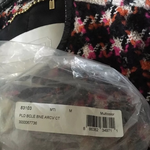 New Coach plaid Cashin archive coat medium boucle - Picture 7 of 8